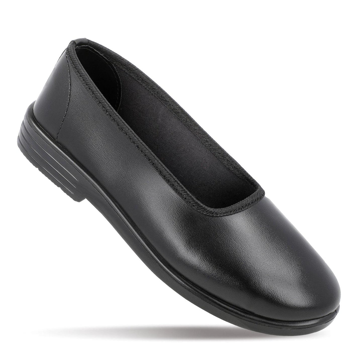 Walkaroo Girls Light Weight school Shoe - WV551 Black - Walkaroo Footwear