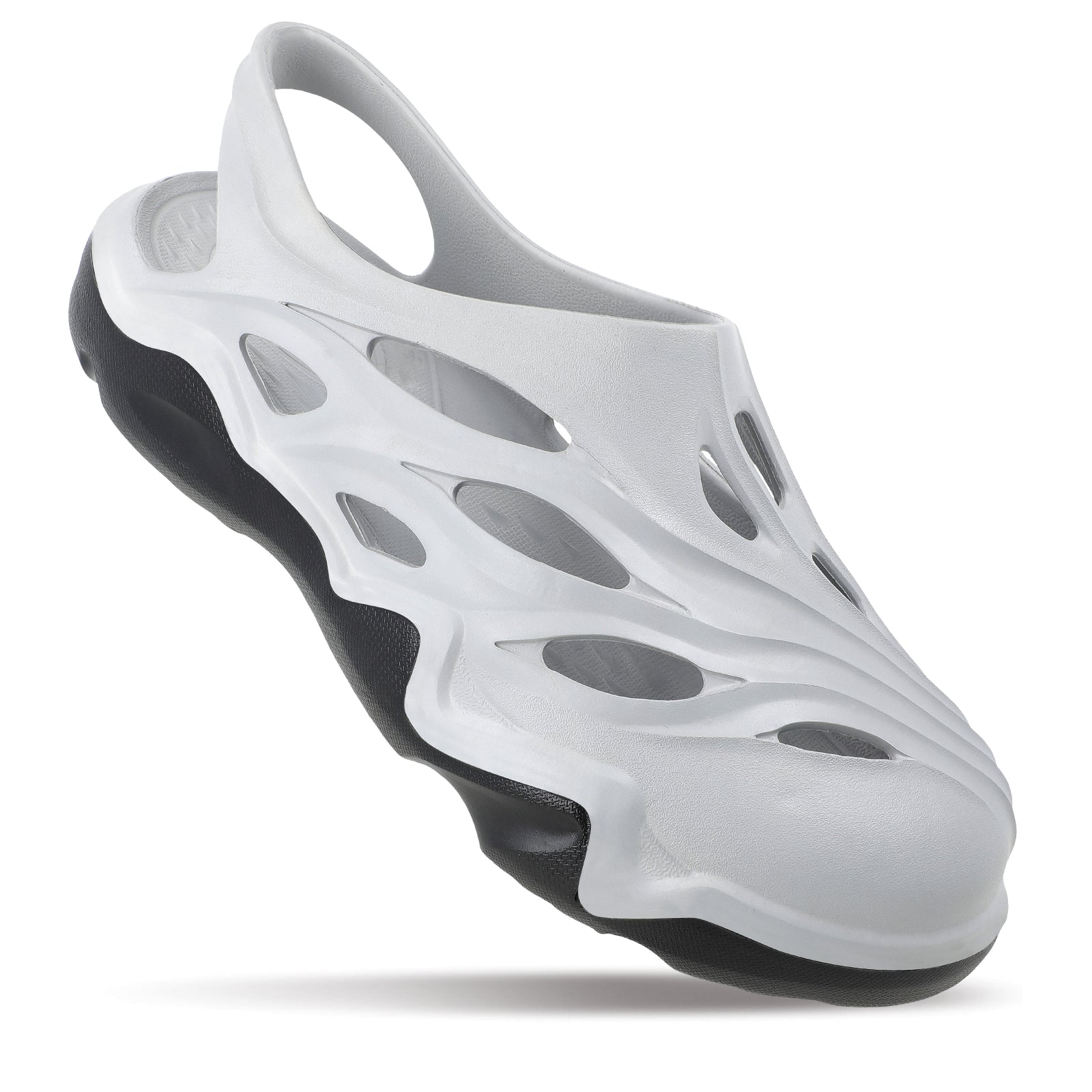 Walkaroo Mens Clogs WC4834 Light Grey