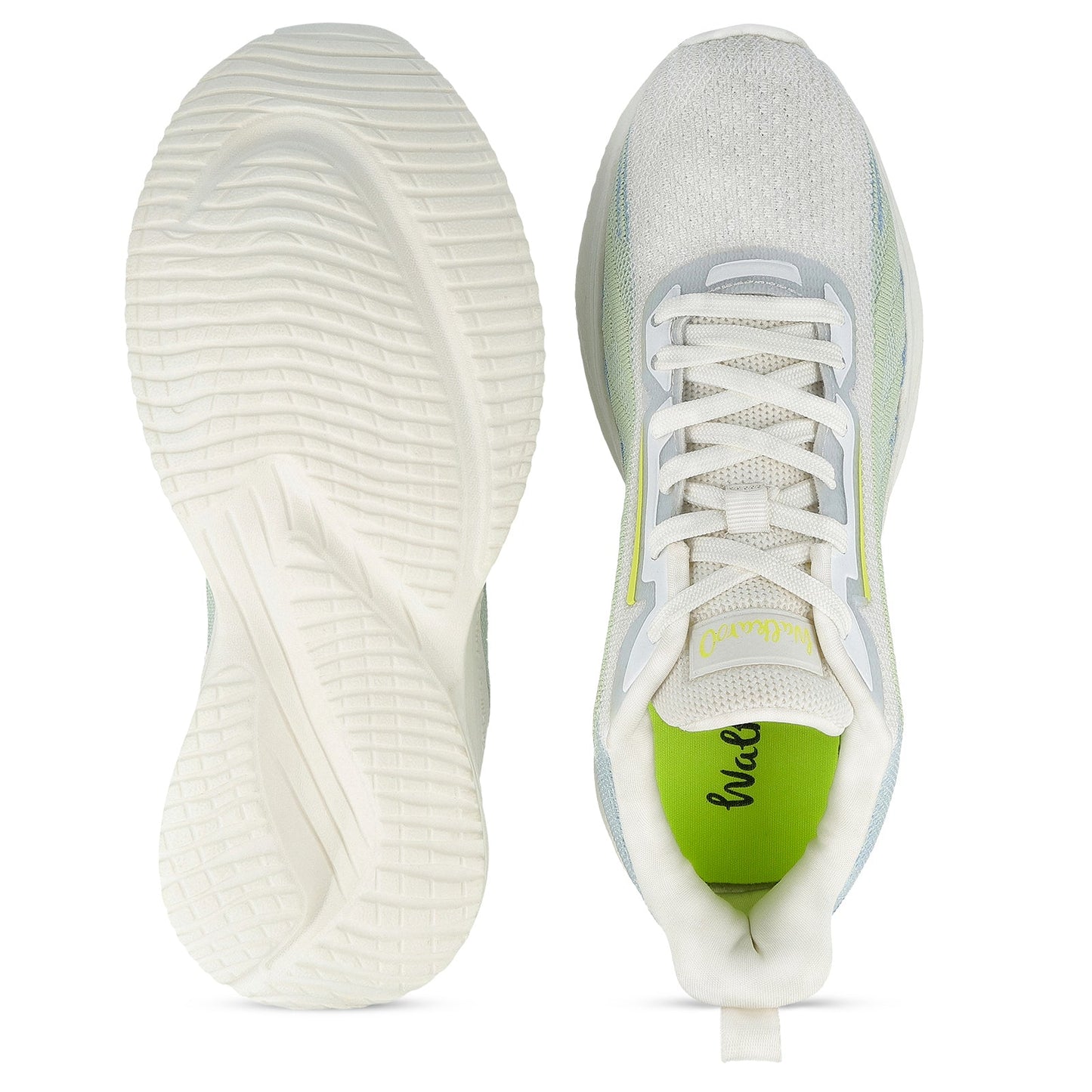 Walkaroo Womens Life Style - WS9903 White Green