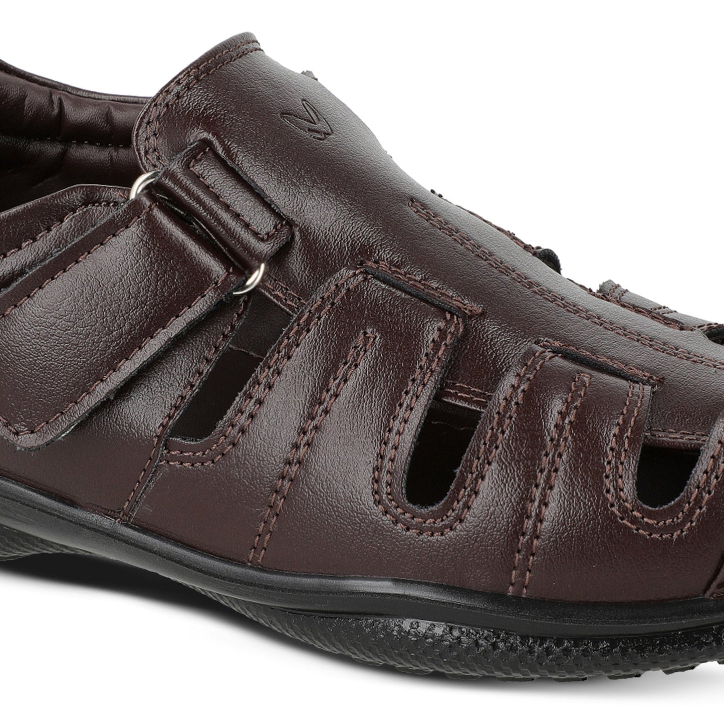 Walkaroo Roman Sandals Mens - WF6257 Brown
