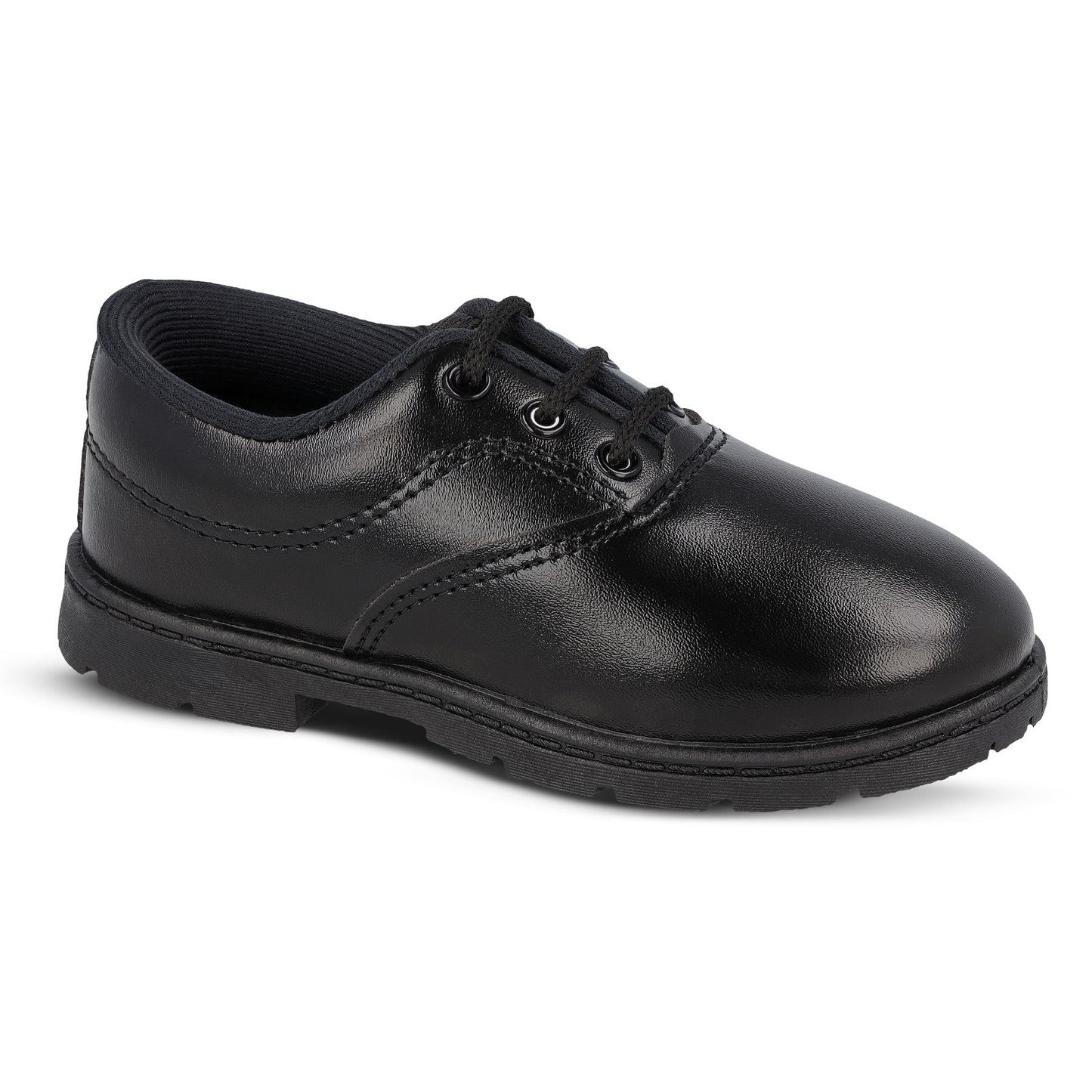 Kids School Shoes - WV522 Black