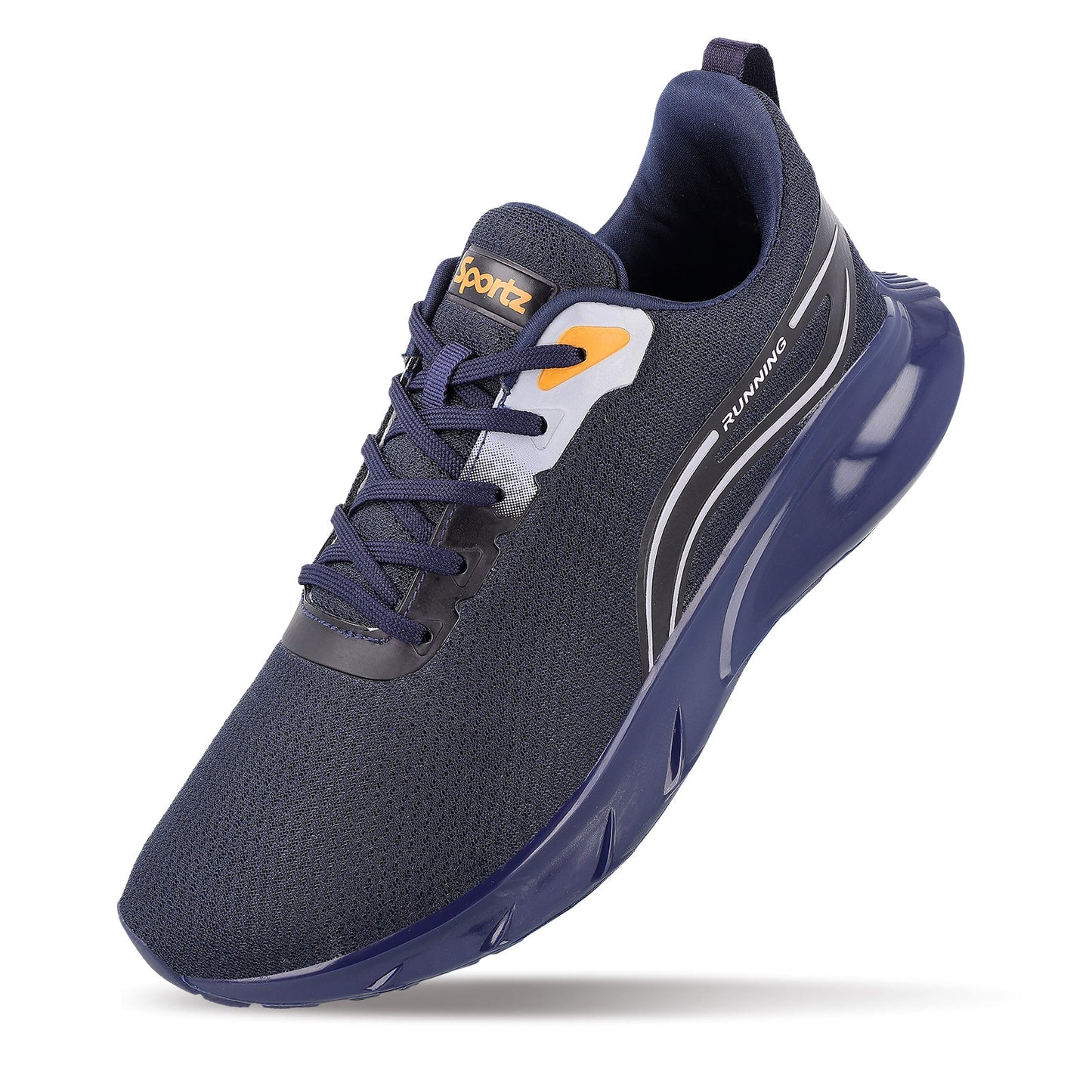 ZYLOK Men's Lace-up Sports Shoes - WS9604 Navy Blue