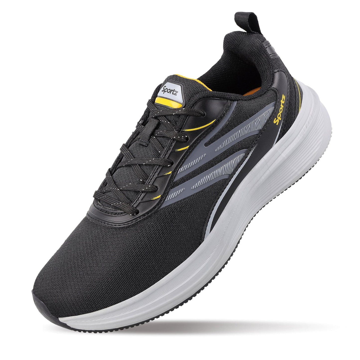 WILZER Men's Lace-up Sports Shoe - WS9153 Black