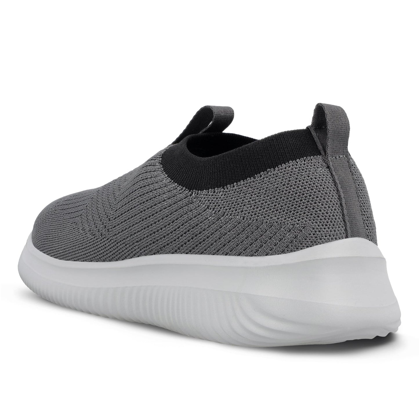 Men`s Slip-on Walking Shoes - WS9551 Grey