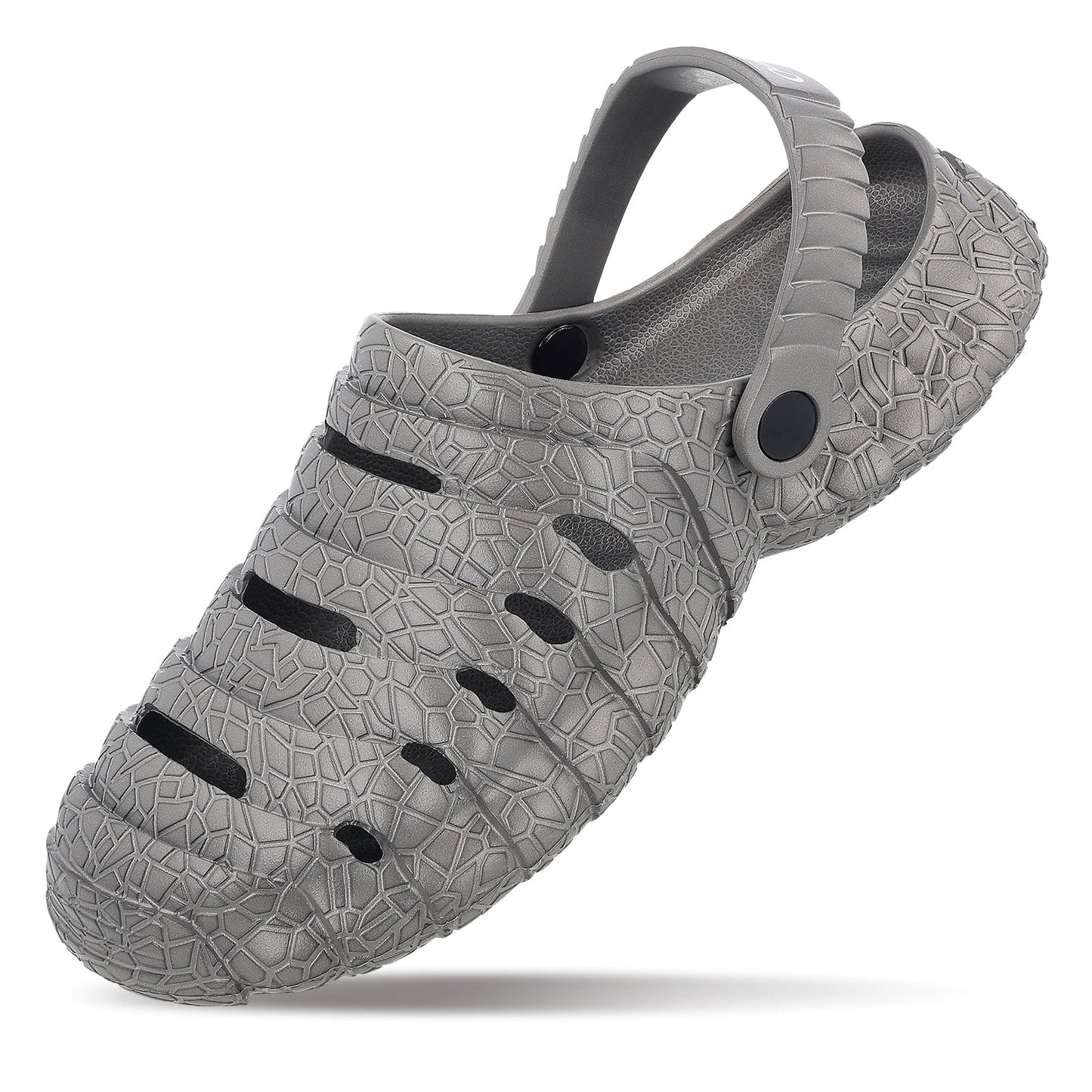 Walkaroo Men's Clogs - WC8761 Dark Grey