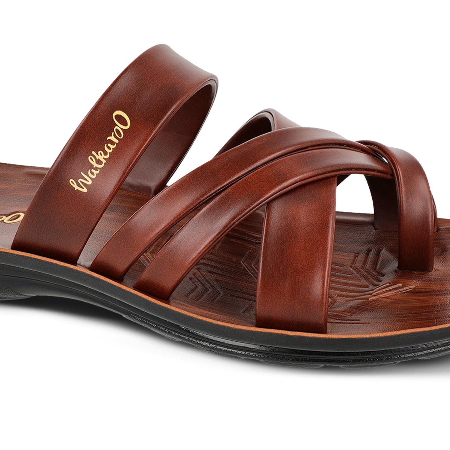 Men's Daily Wear Sandals - W5687 Dark Brown