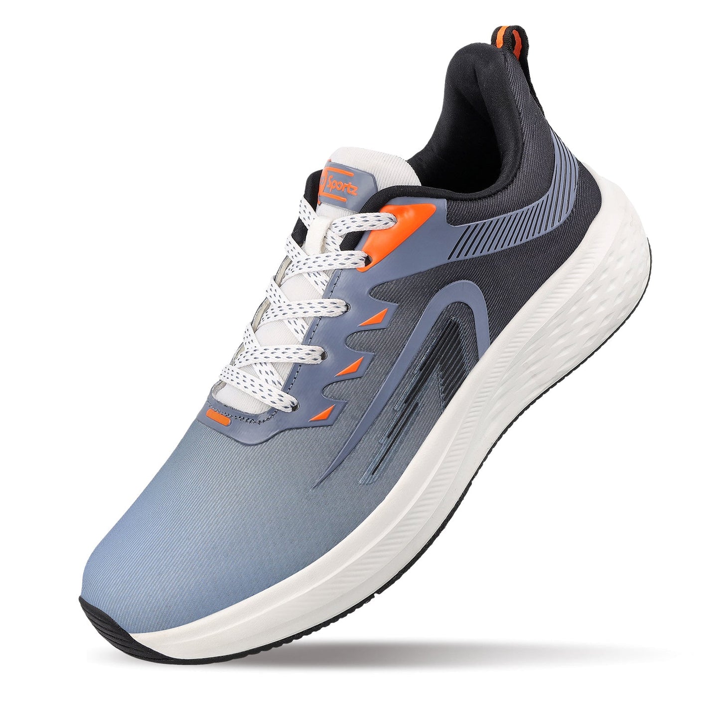 TYGA Men's Lace-up Sports Shoes - Black Aqua