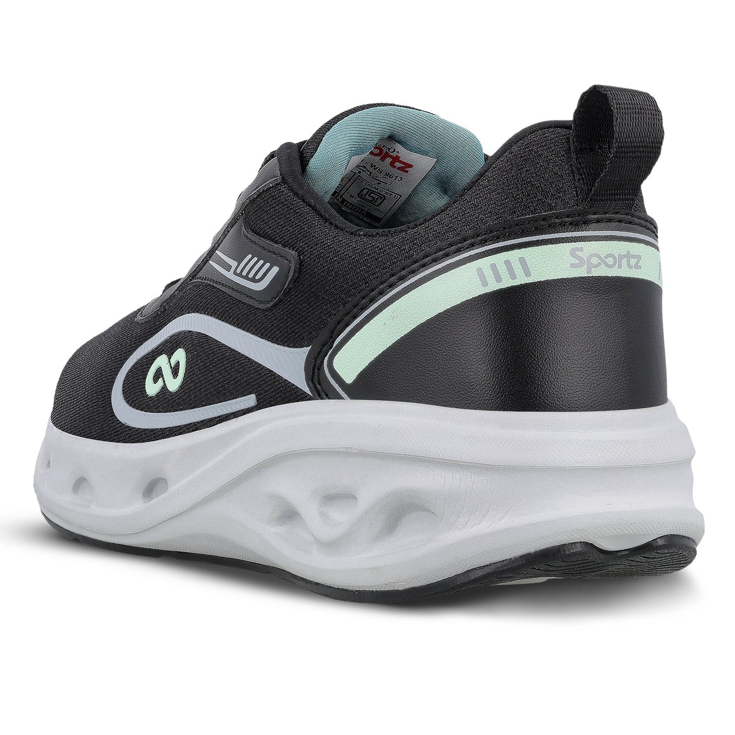Men's Lace-up Sports Shoe - WS9613 Black