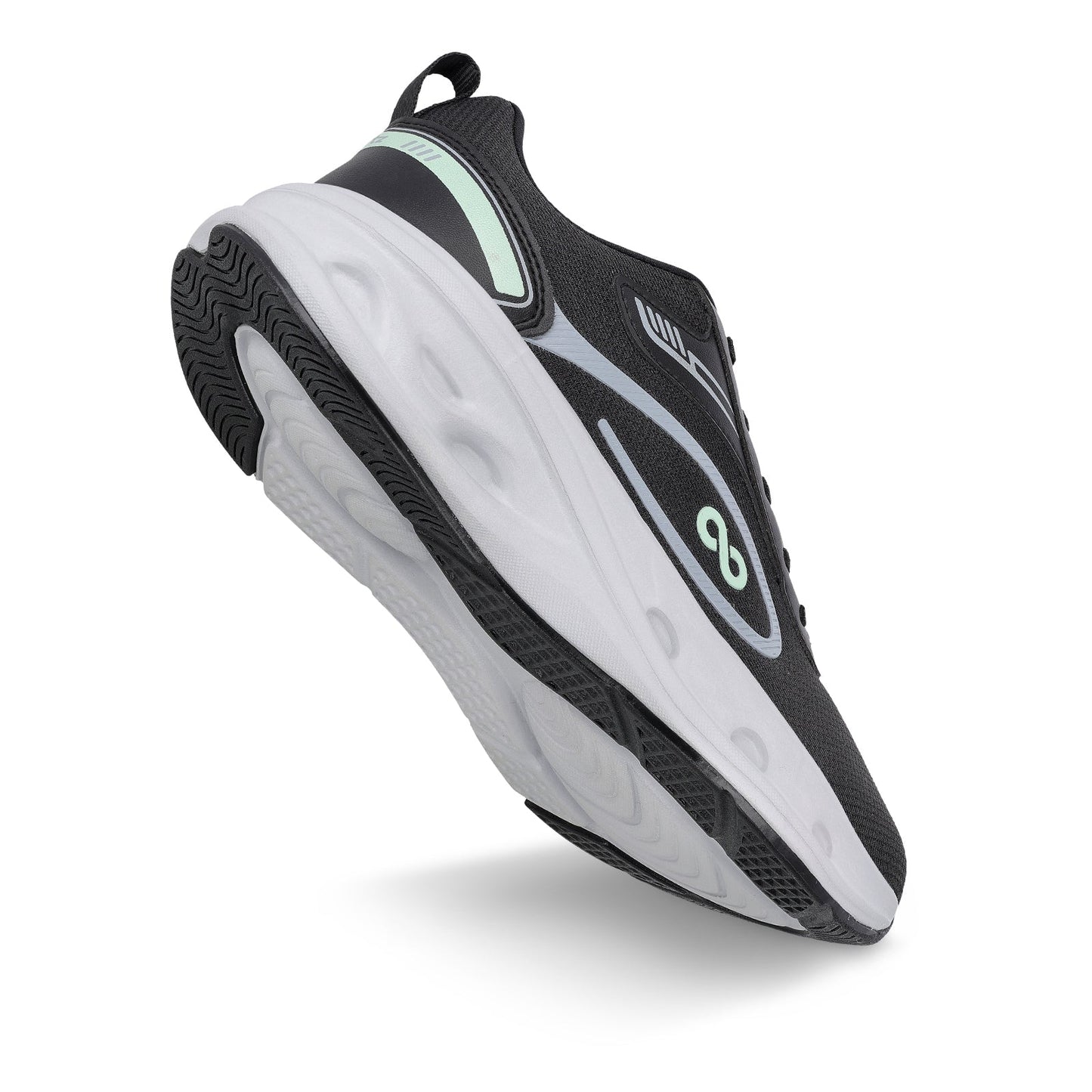 Men's Lace-up Sports Shoes - WS9613 Black