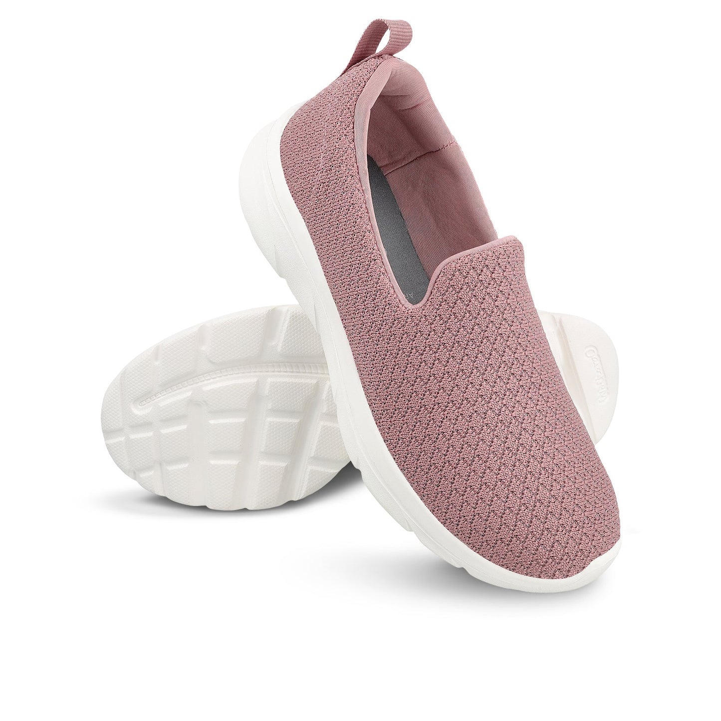 Women's Slip-on Sports Shoe - WS3241 Peach