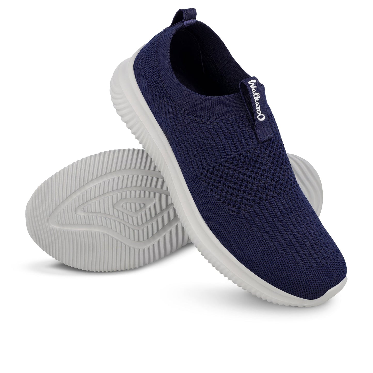 Men`s Slip-on Walking Shoes - WS9551 Navy Blue