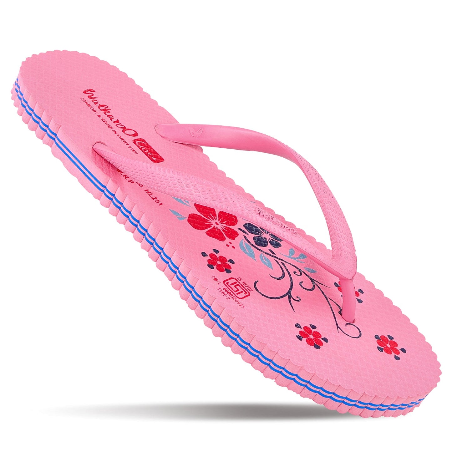 Women's Care Plus Slippers - HL251 Pink