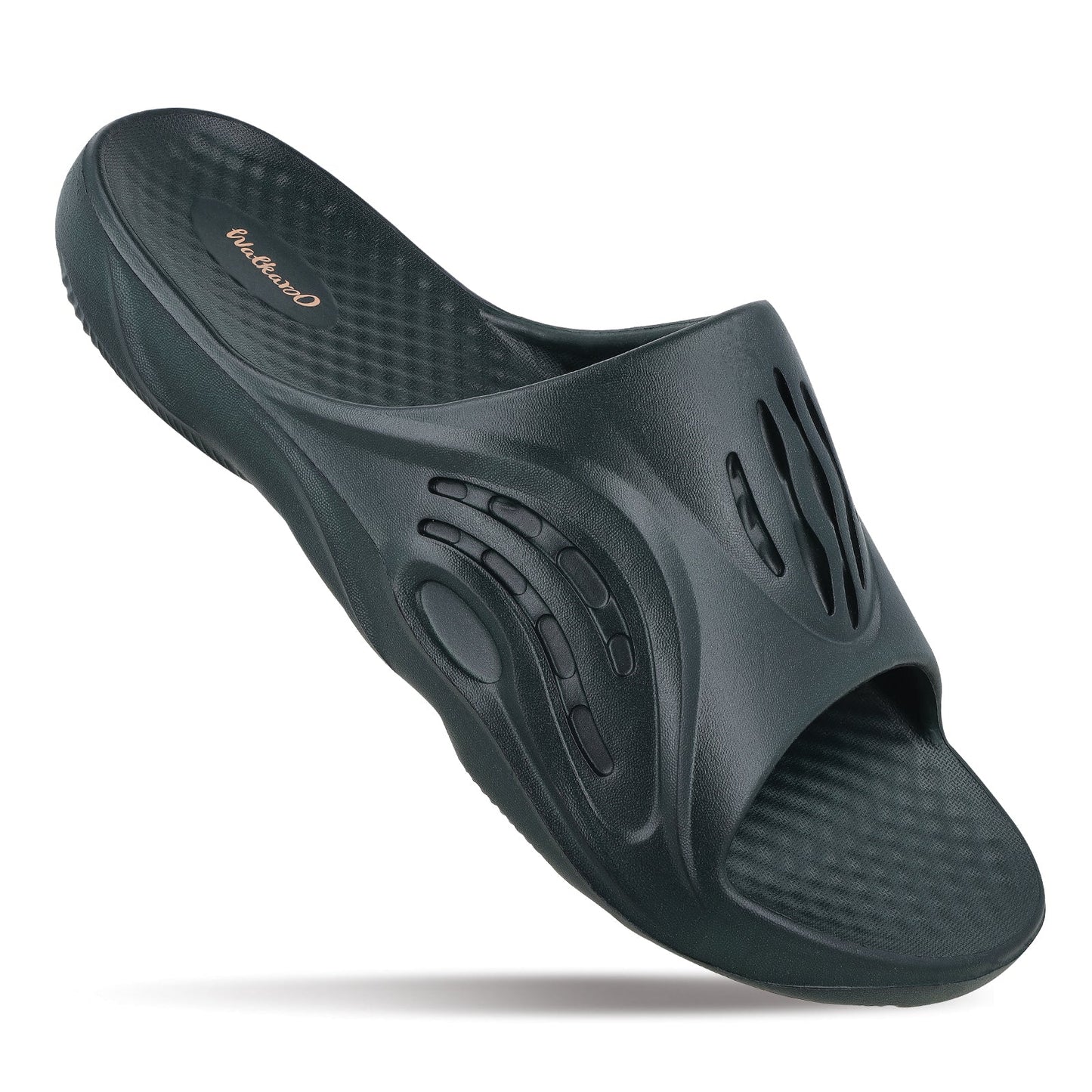 Men's Flip Flop Sliders - WC4281 Dark Green