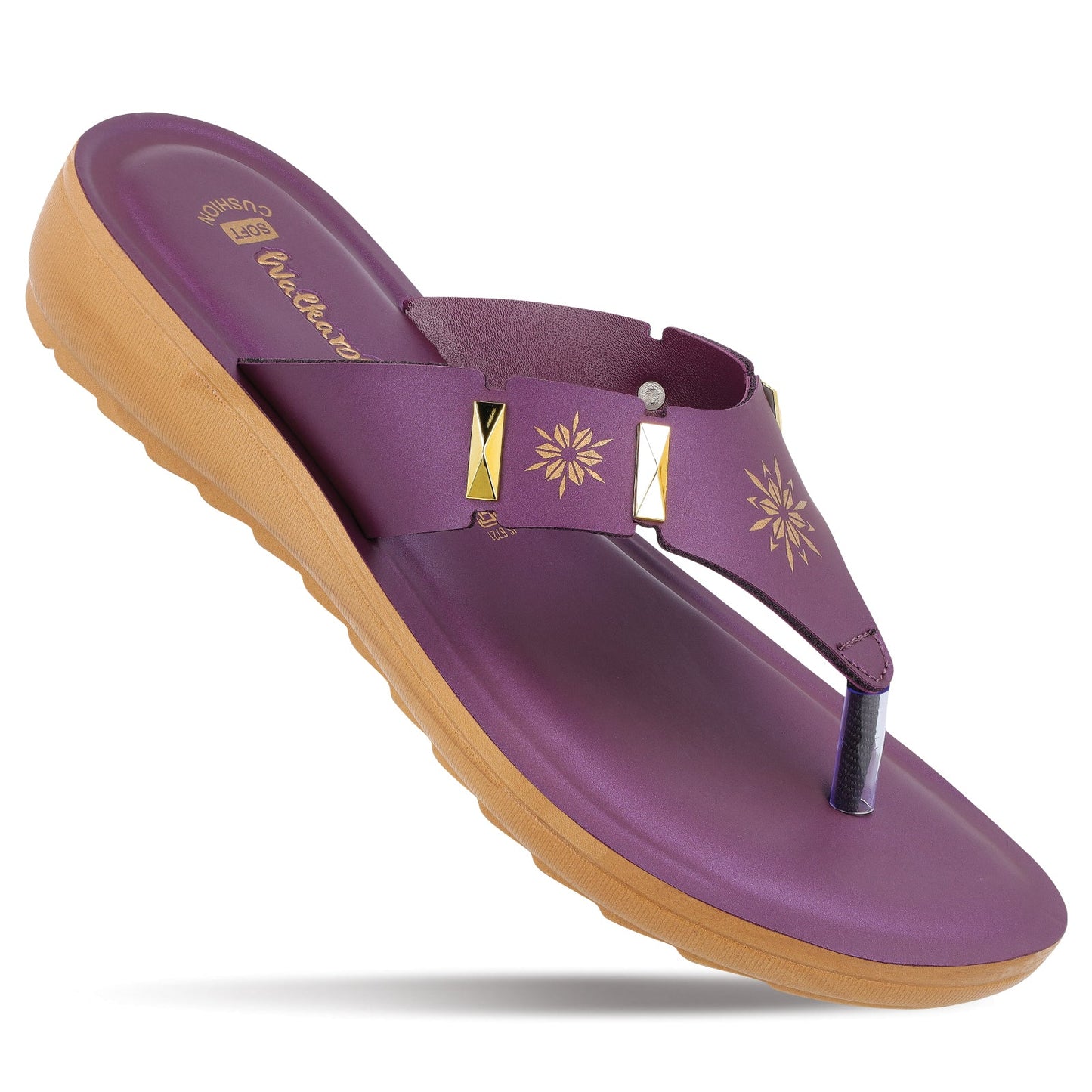 Women's Daily Wear Sandals - WL7212 Plum