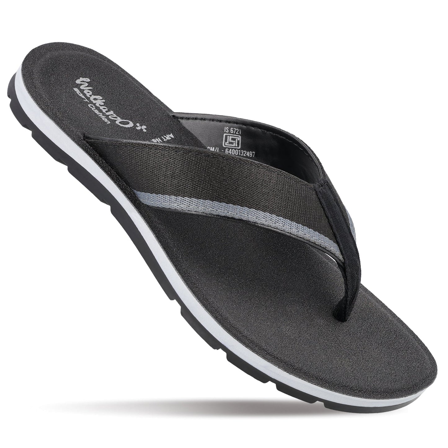 Men's Daily Wear V-Strap Sandals - WGP50006 Black