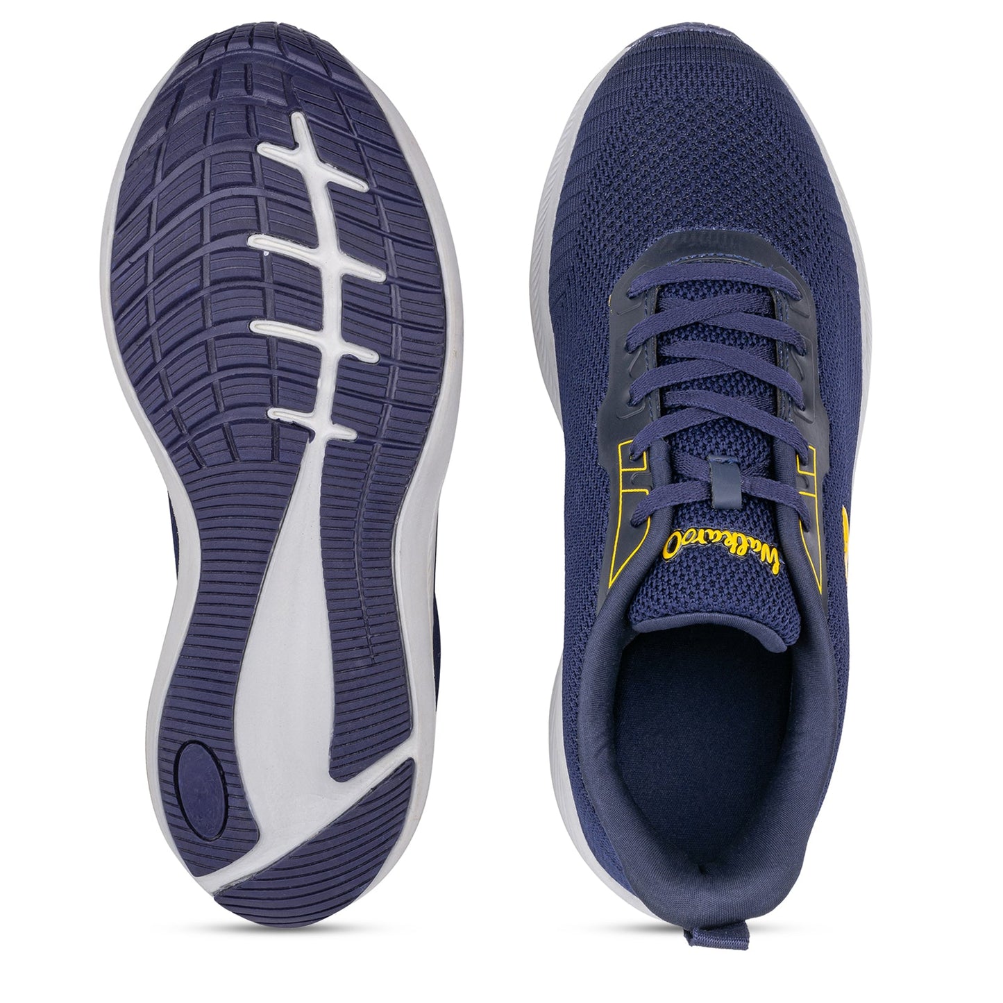 Men's Lace-up Sports Shoe - WS9090 Navy Blue