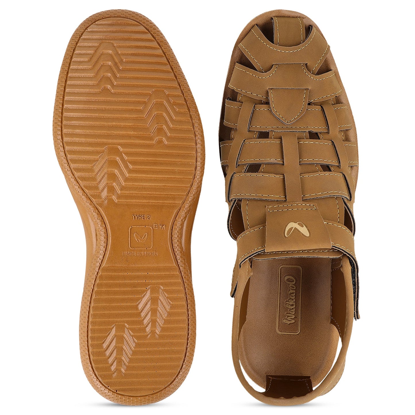 Men's Fisherman Sandals - WG5713 Cedar Tan