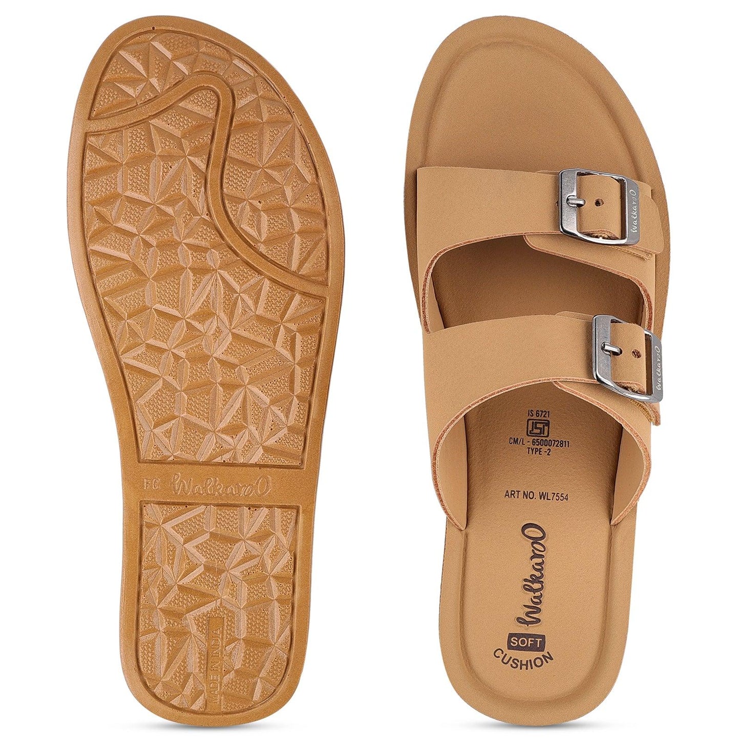 Women's Daily Wear Sandals - WL7554 Beige