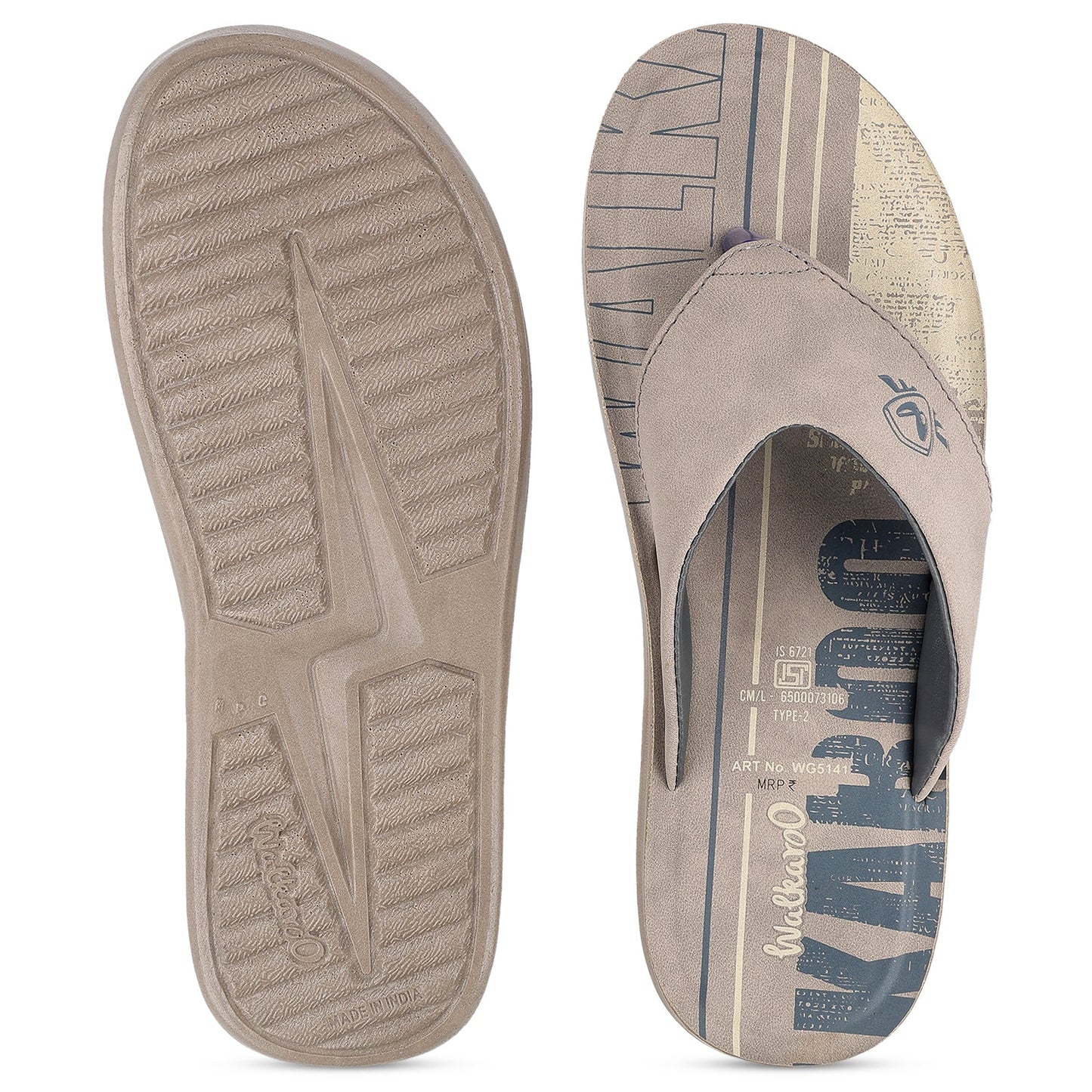 Men's Daily Wear Sandals - WG5141 Chiku
