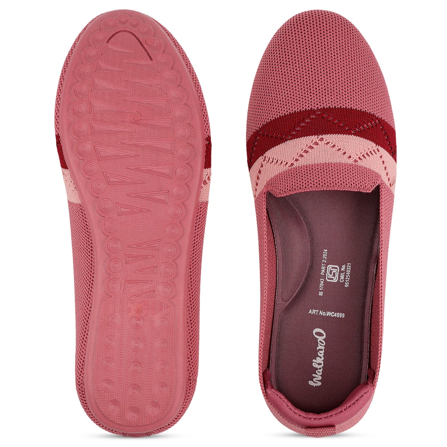 Women's Belly shoe - WC4999 Peach