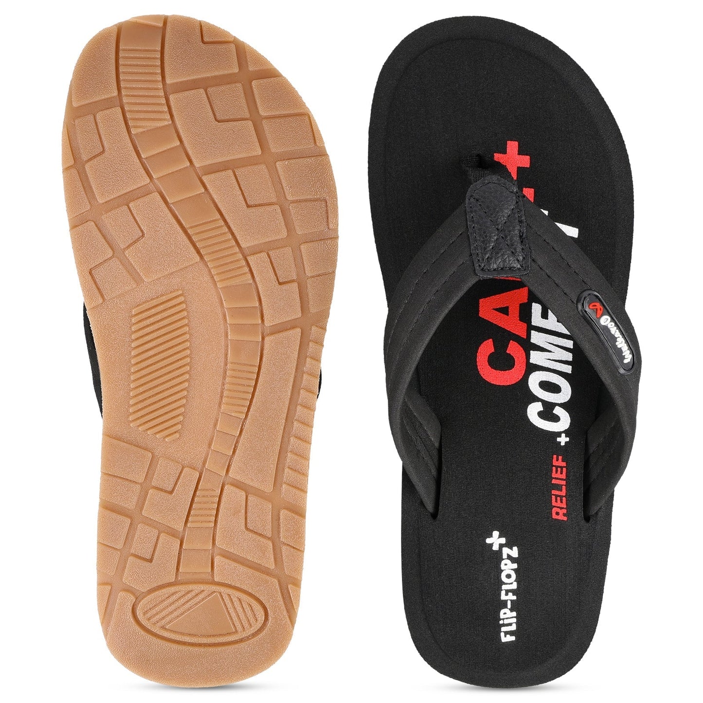Men's Care Plus Flip-Flop - WE3811 Black