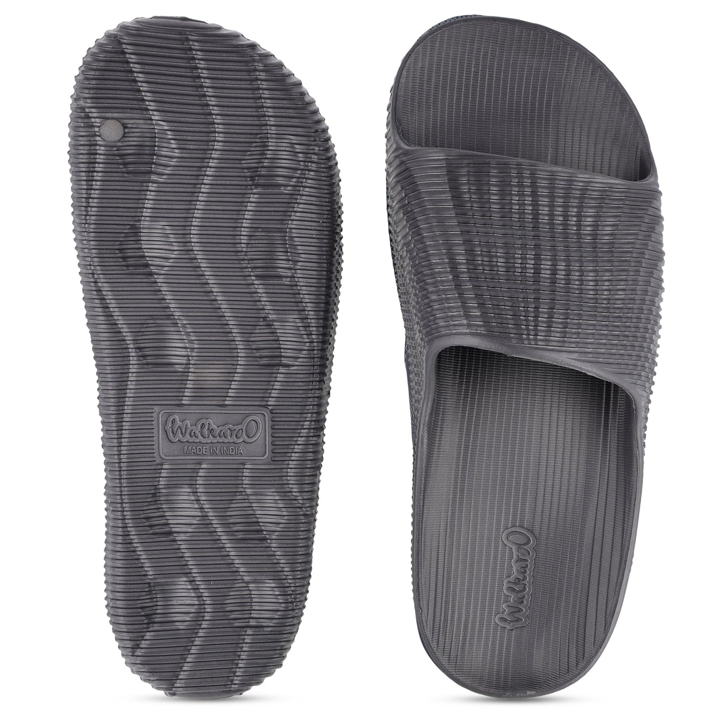 Men's Flip Flop Sliders - WC8828 Dark Grey