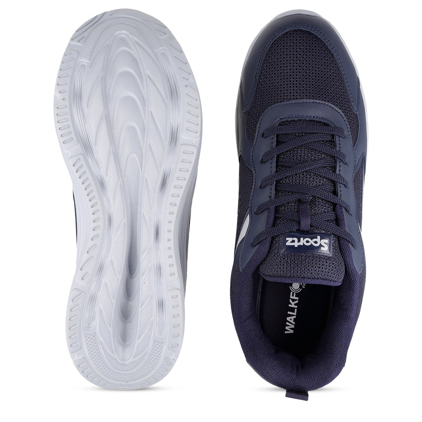 Men's Lace-up Sports Shoe - WS9628 Navy Blue