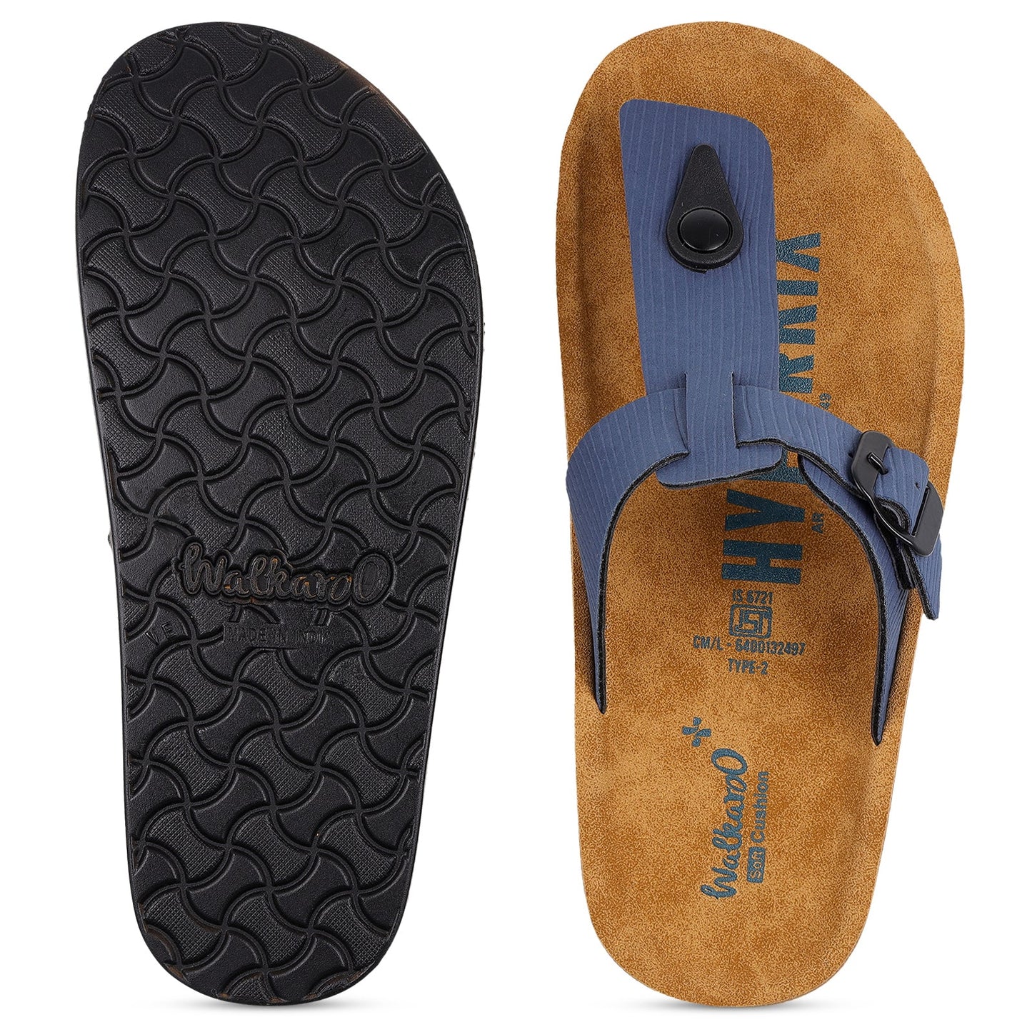 Boy's Daily Wear Sandals - WBP53149 Blue