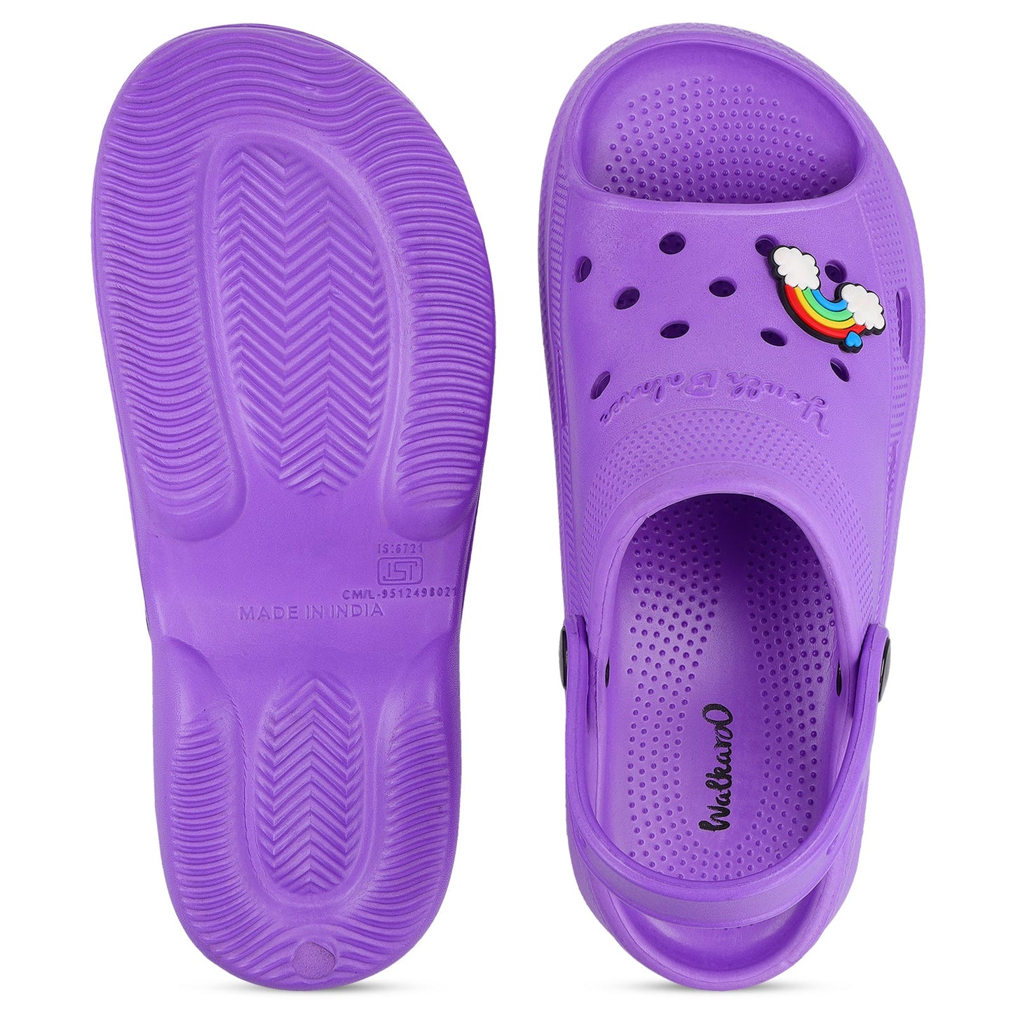 Walkaroo Women's Clogs - WC8937 Lavender