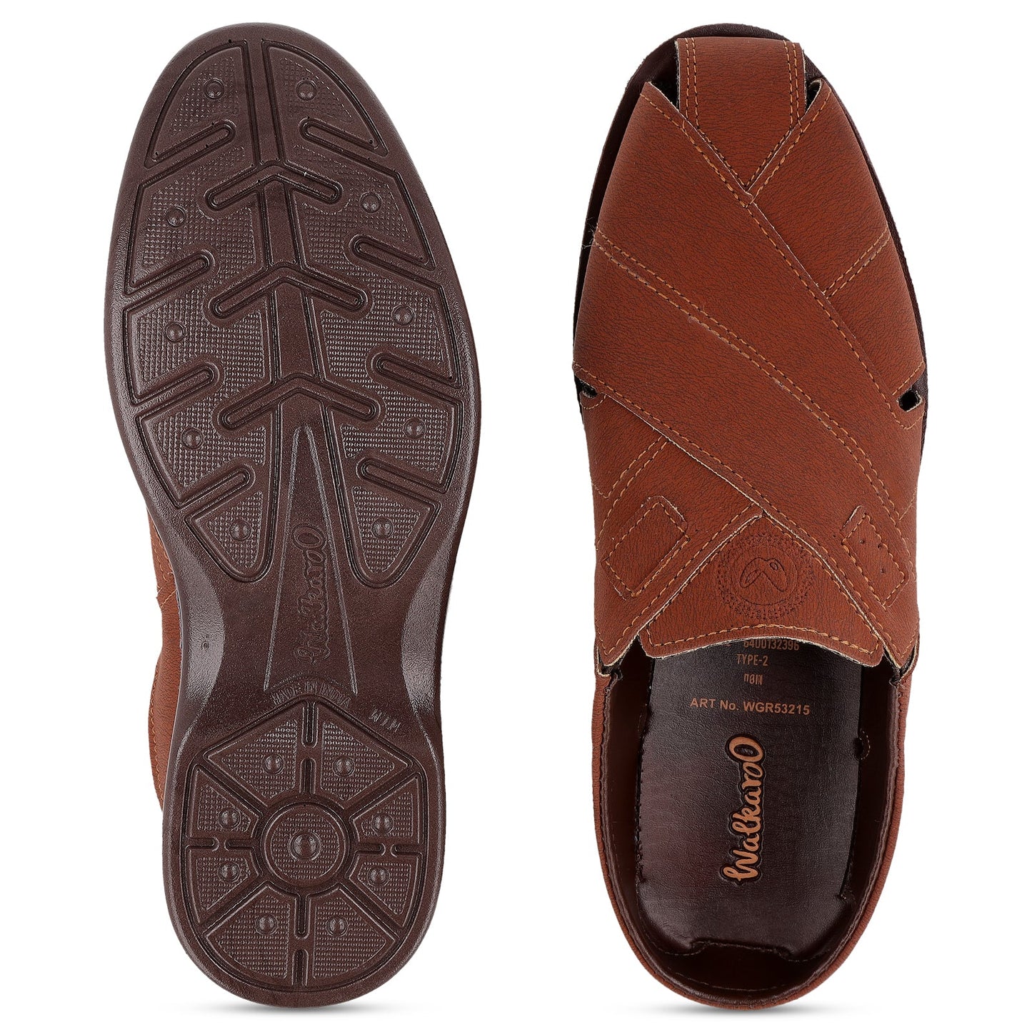 Men's Fisherman Sandals - WGR53215 Brown