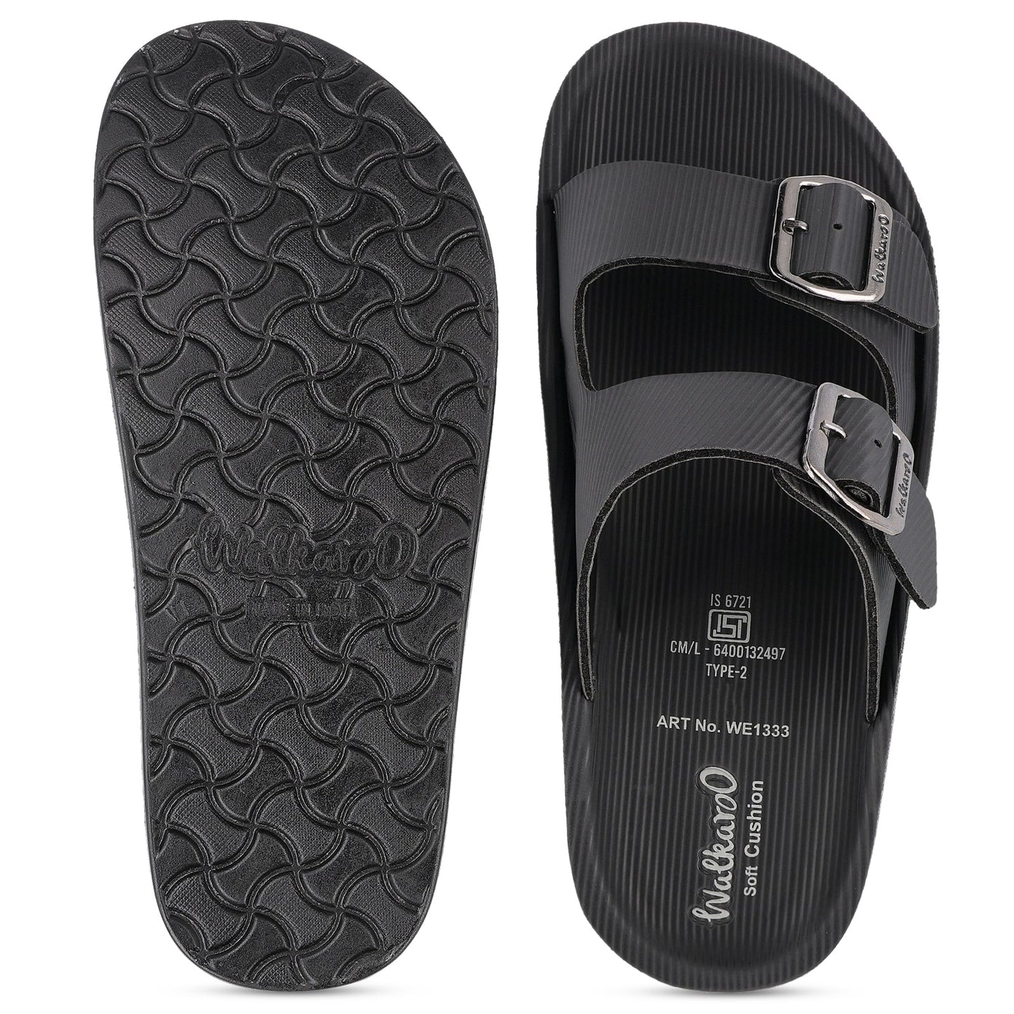 Men's Daily Wear Comfort Sandals - WE1333 Linx Black