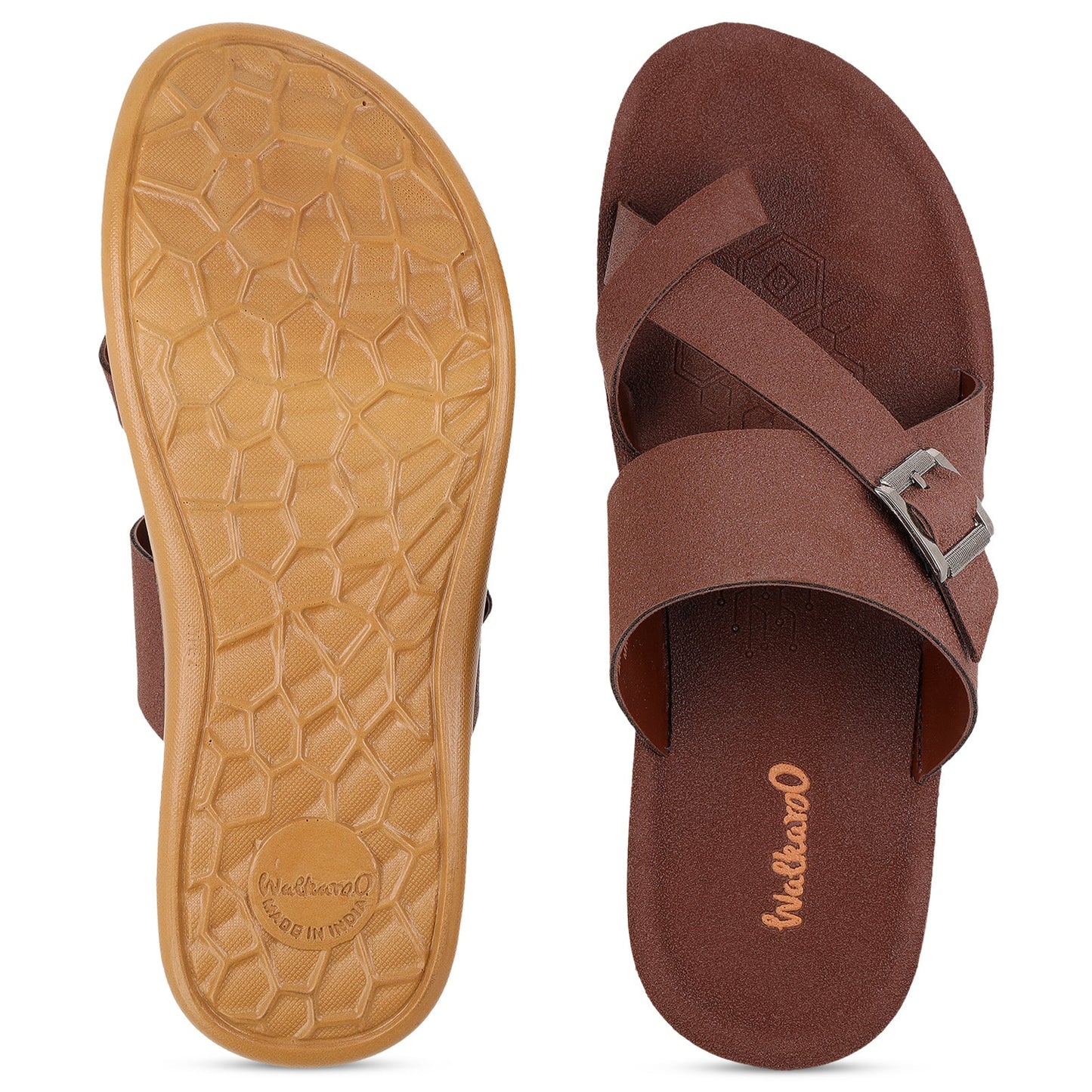 Men's Daily Wear Sandals - WGR53073 Brown