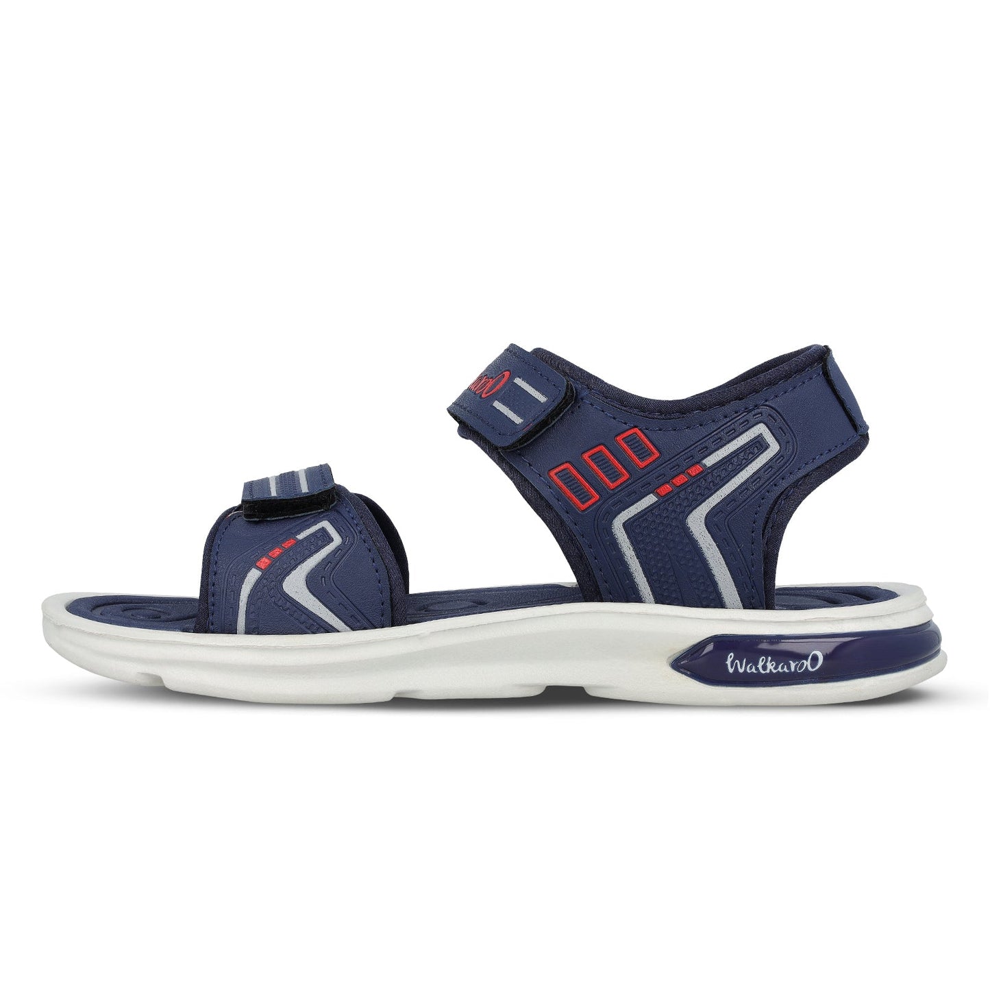 Boys Sports Sandals - WC4413 Navy Blue Red