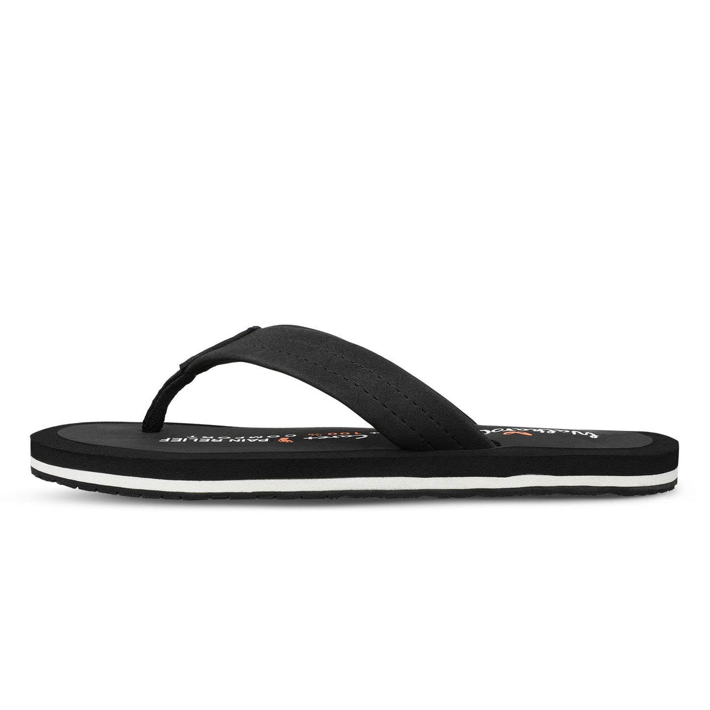 Men's Care Plus Flip-Flop - WH3810 Black