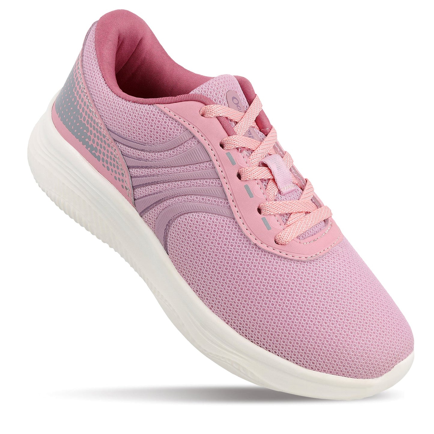 Women's Lace-up Sports Shoe - WS3268 Peach