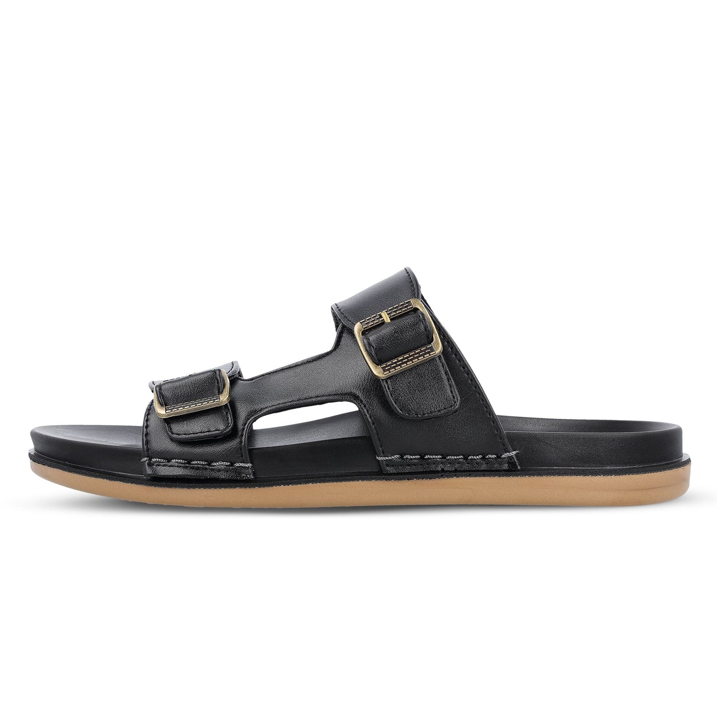 Men's Daily Wear Comfort Sandals - WGP53061 Black