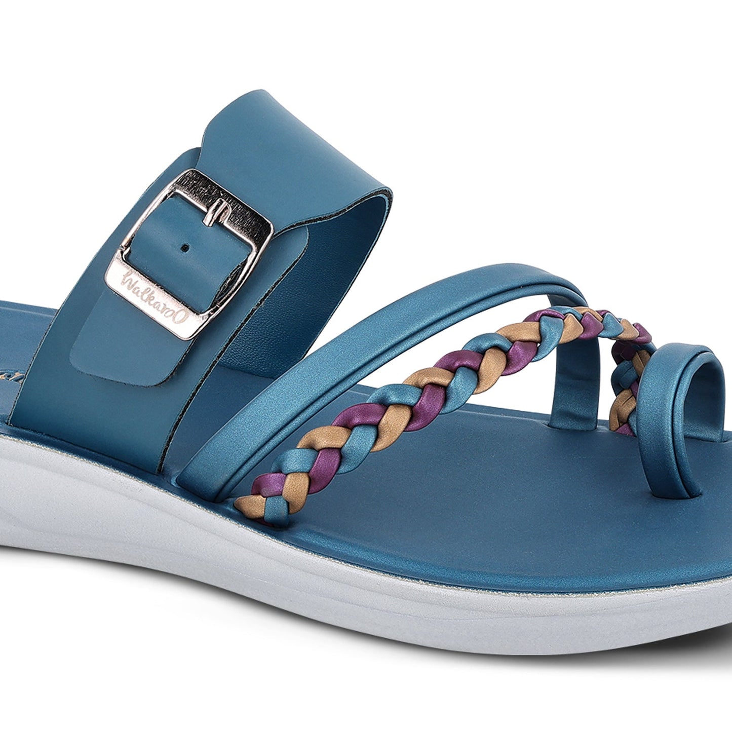 Women's Daily Wear Sandals - WLR72005 Peacock Blue