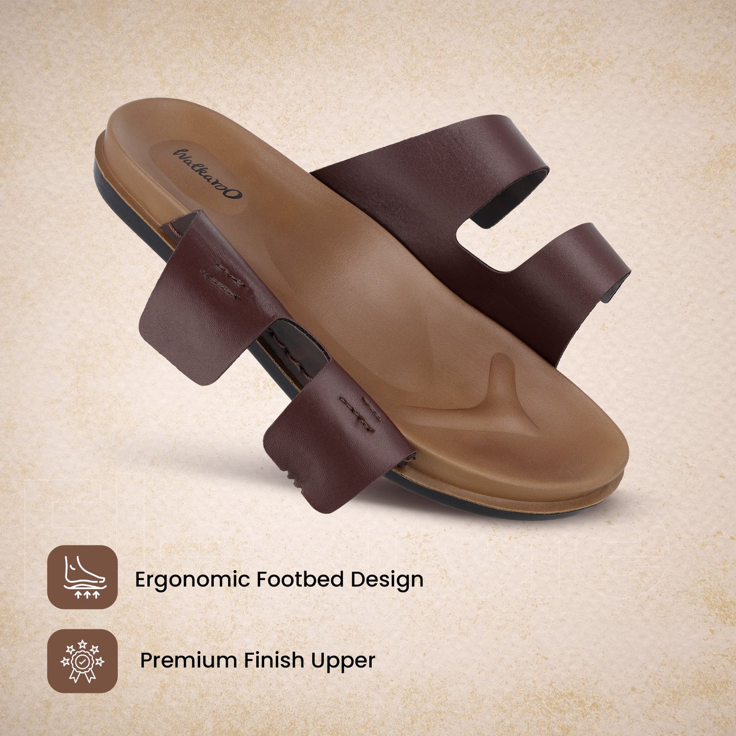 Men's Daily Wear Comfort Sandals - WE1337 Brown