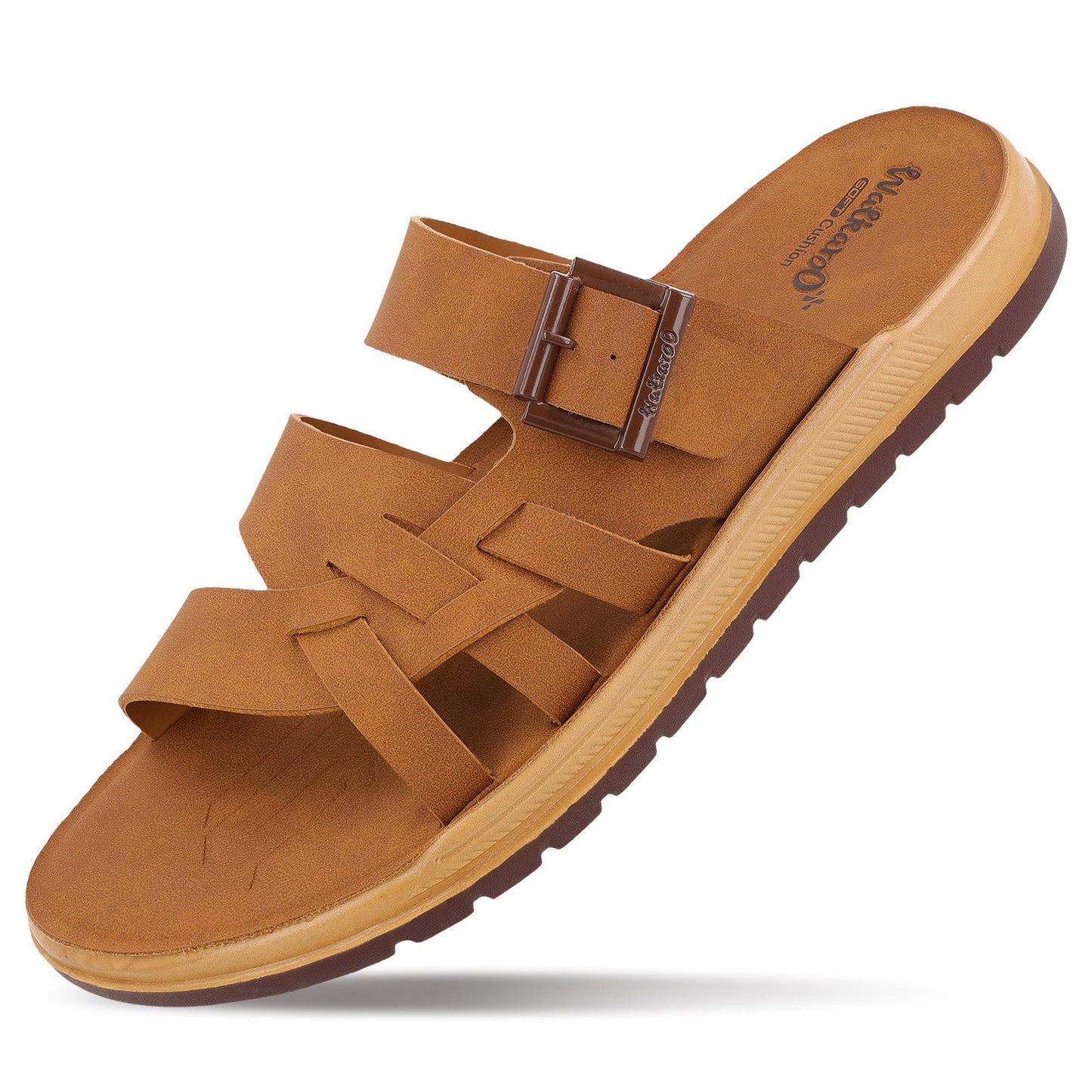 Men's Daily Wear Sandals - WGP53054 Tan