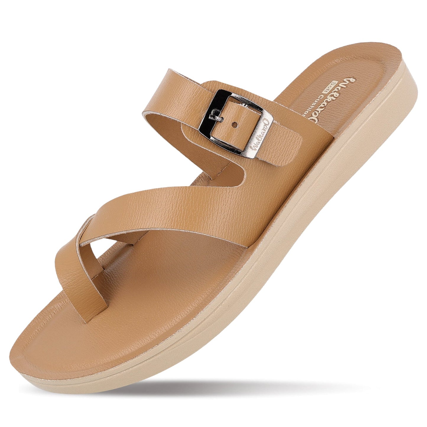 Women's Daily Wear Sandals - WLR72048 Cream
