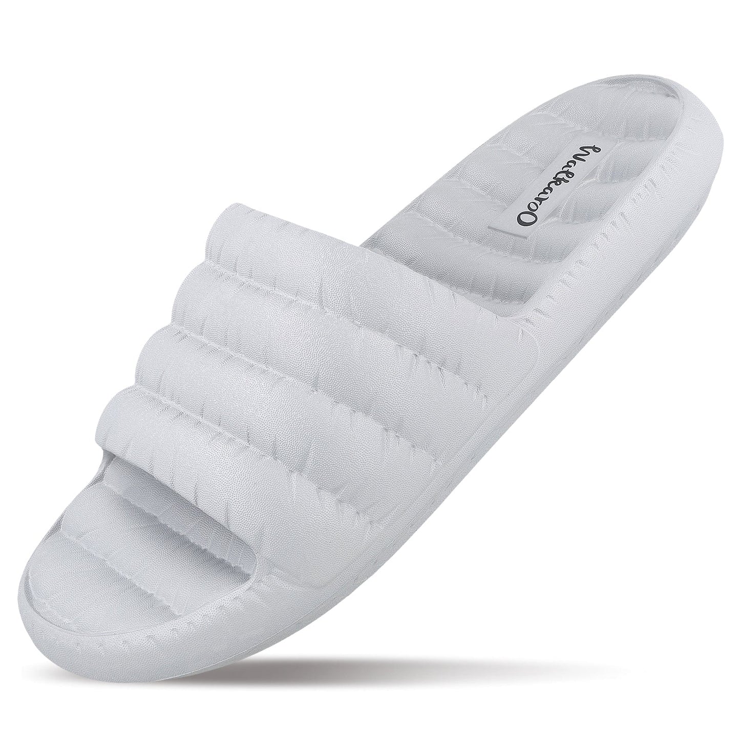 Men's Flip Flop Sliders - WC8770 Light Grey