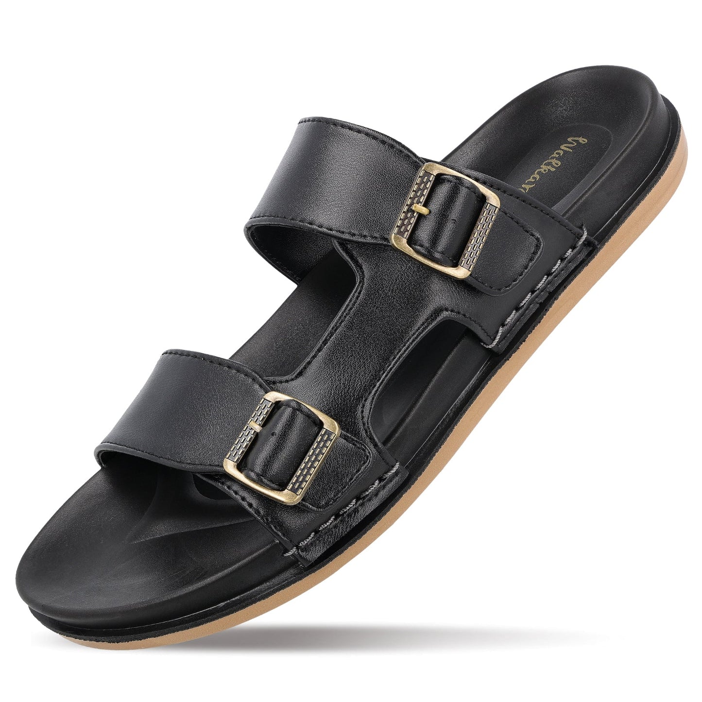 Men's Daily Wear Comfort Sandals - WGP53061 Black