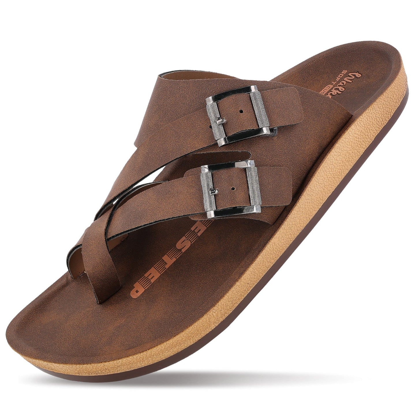 Men's Daily Wear Sandals - WGP53115 Brown