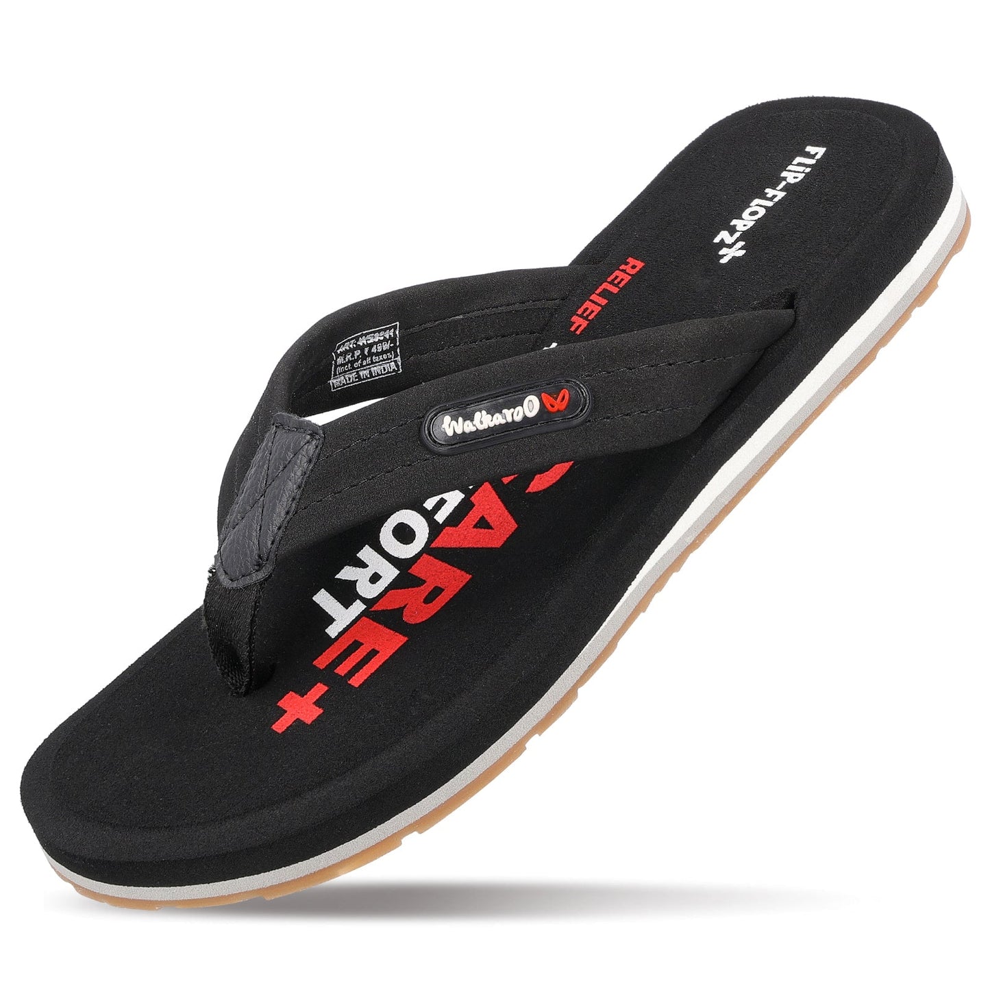 Men's Care Plus Flip-Flop - WE3811 Black
