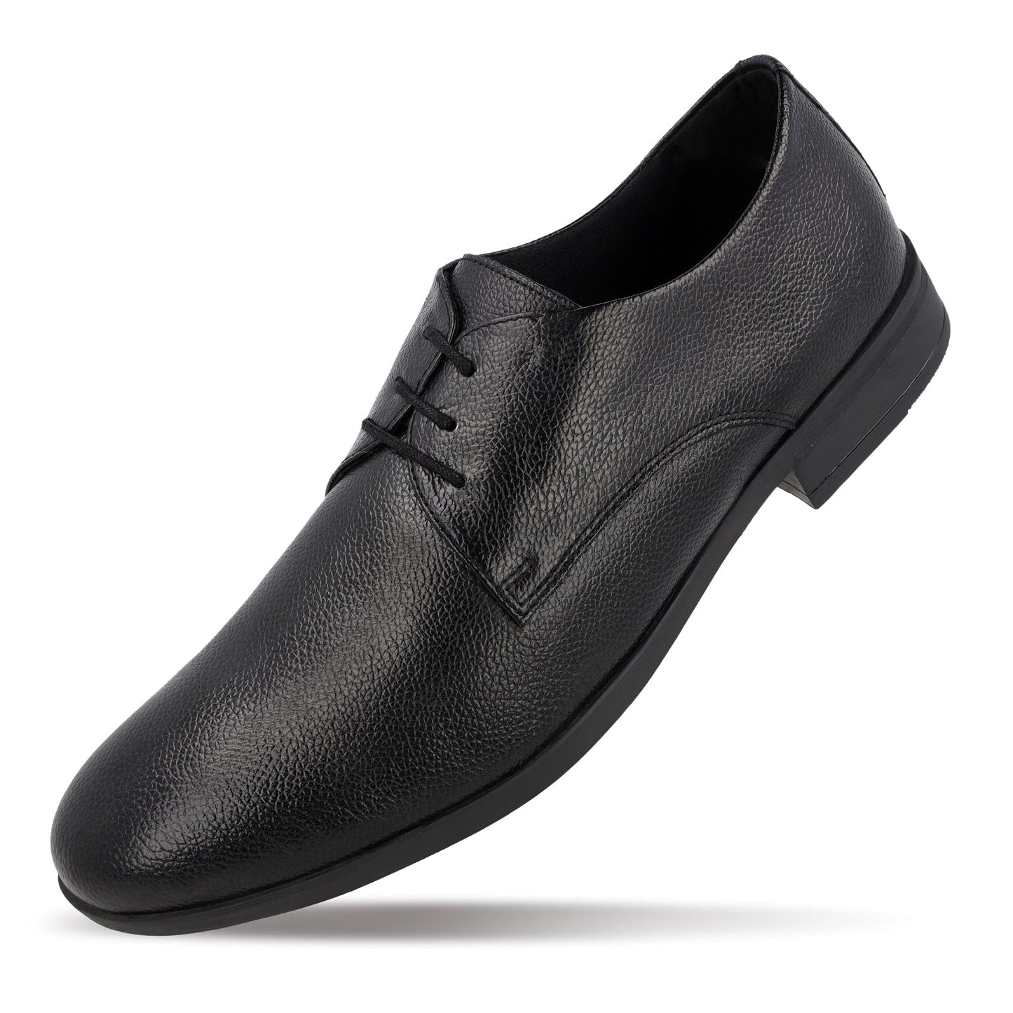 Men's Leather formals Shoes - WF6051 Black