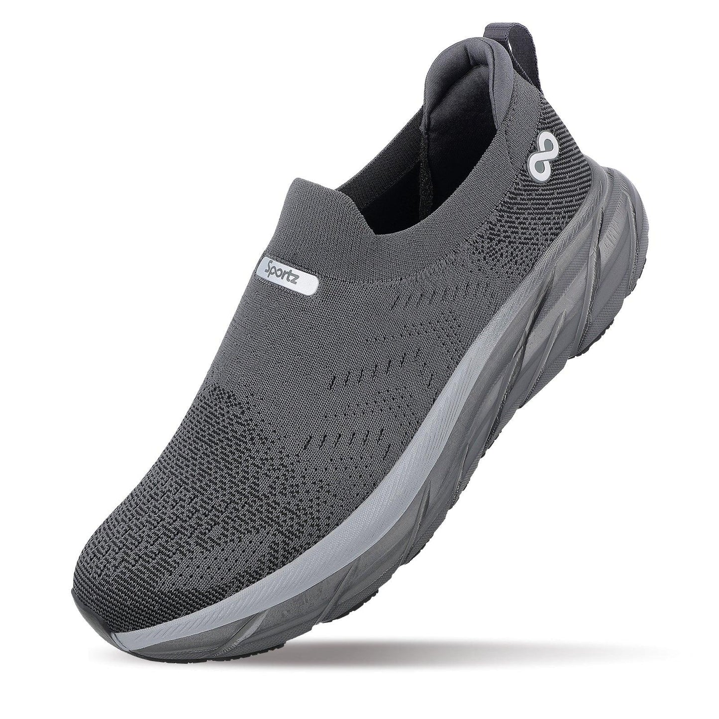 LOBER Men's Slip-on Walking Shoe - WS9139 Dark Grey