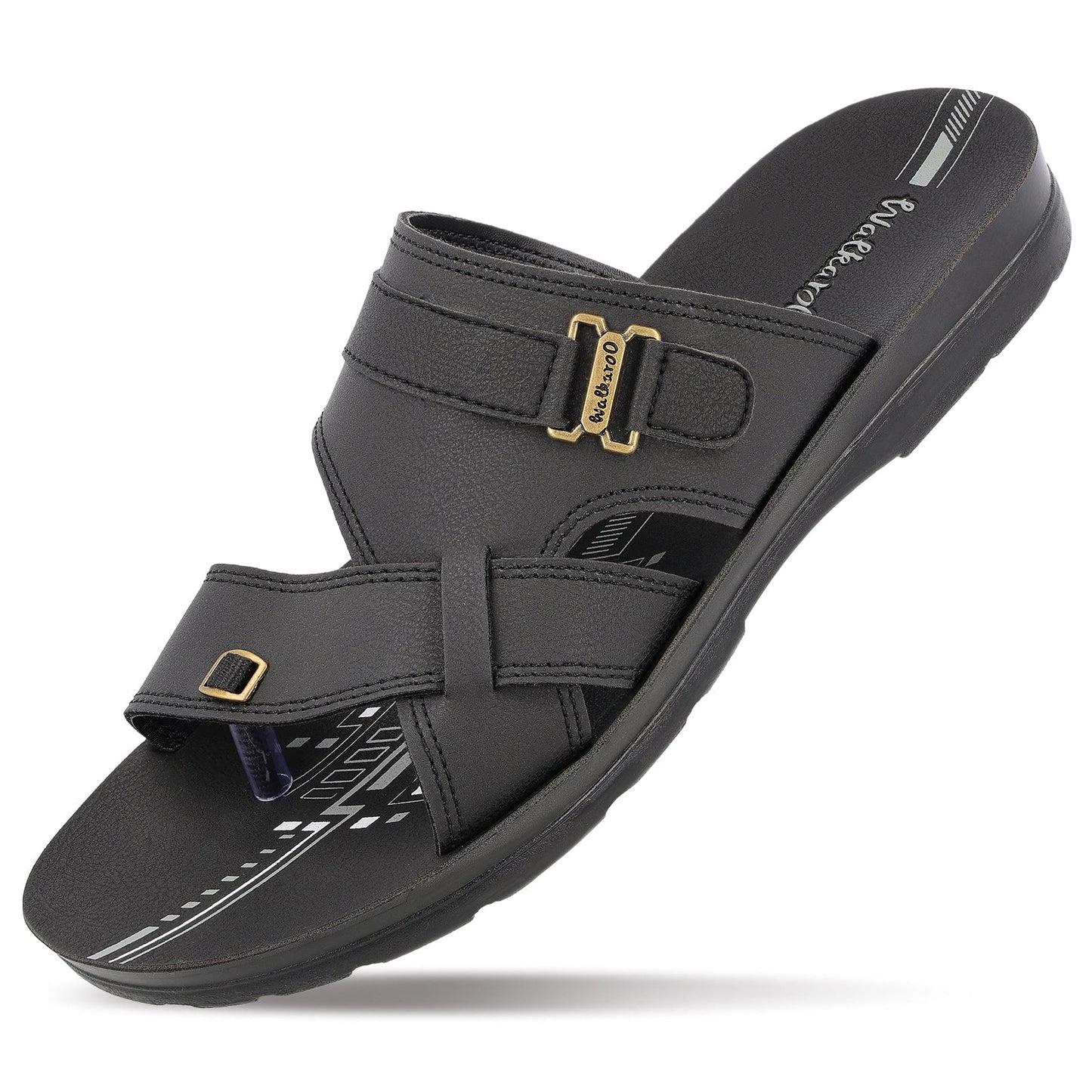 Men's Daily Wear Sandals - WGR53203 Black