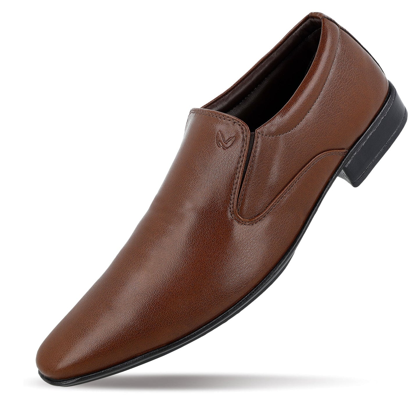 Men's Leather formals loafer Shoes - WF6302 Brown