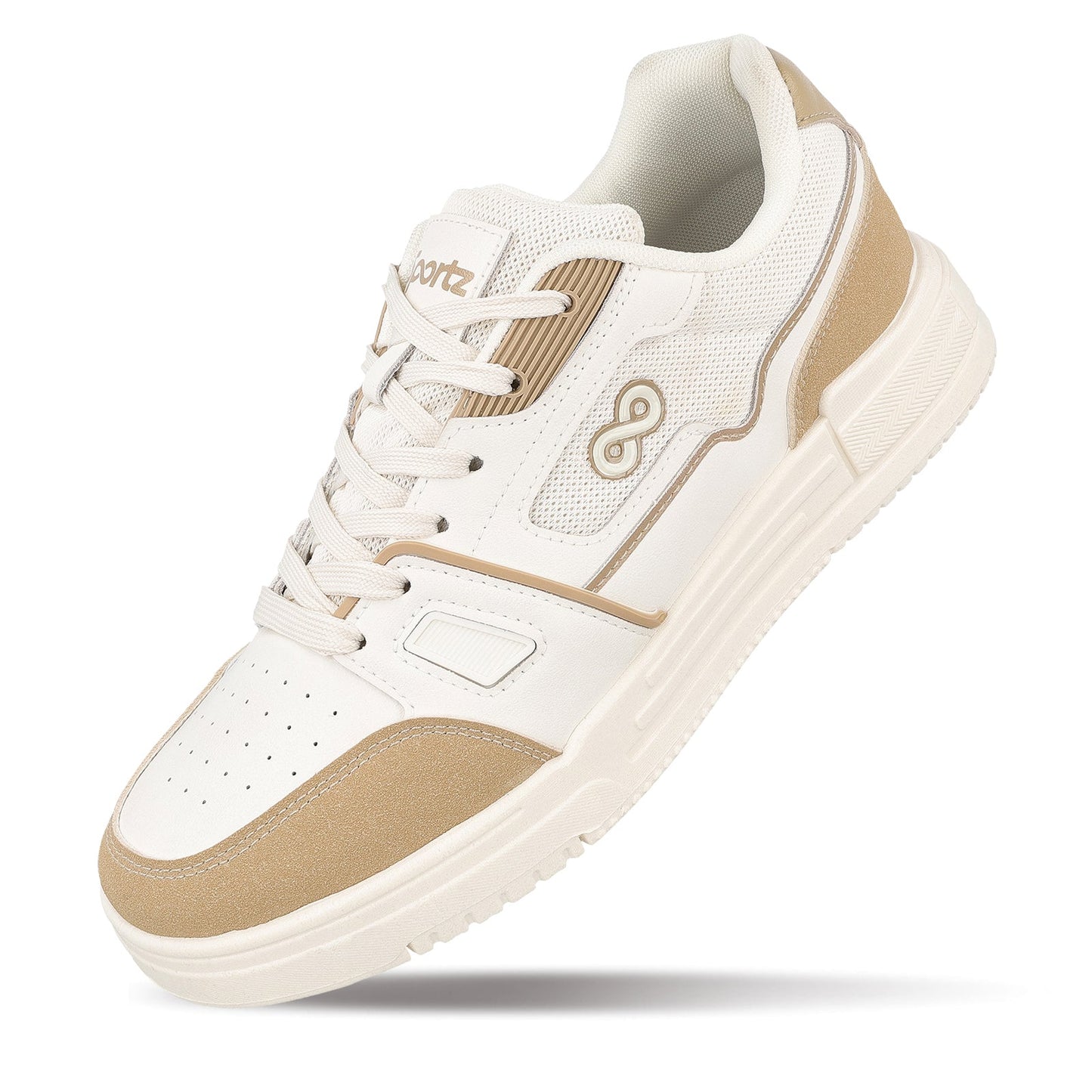 Men's Sports Sneakers - WY3489 White Beige