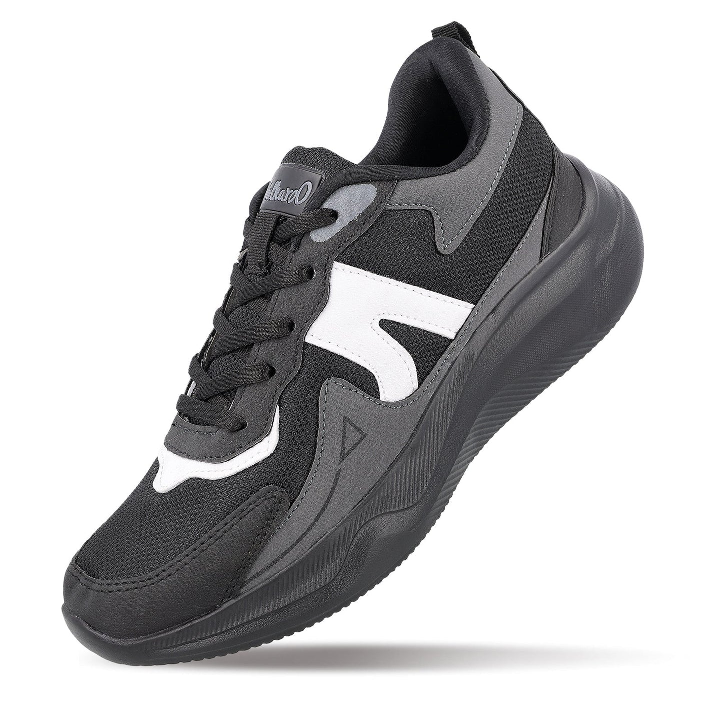 Men's Lace-up Sports Shoes - WS3122 Black Grey